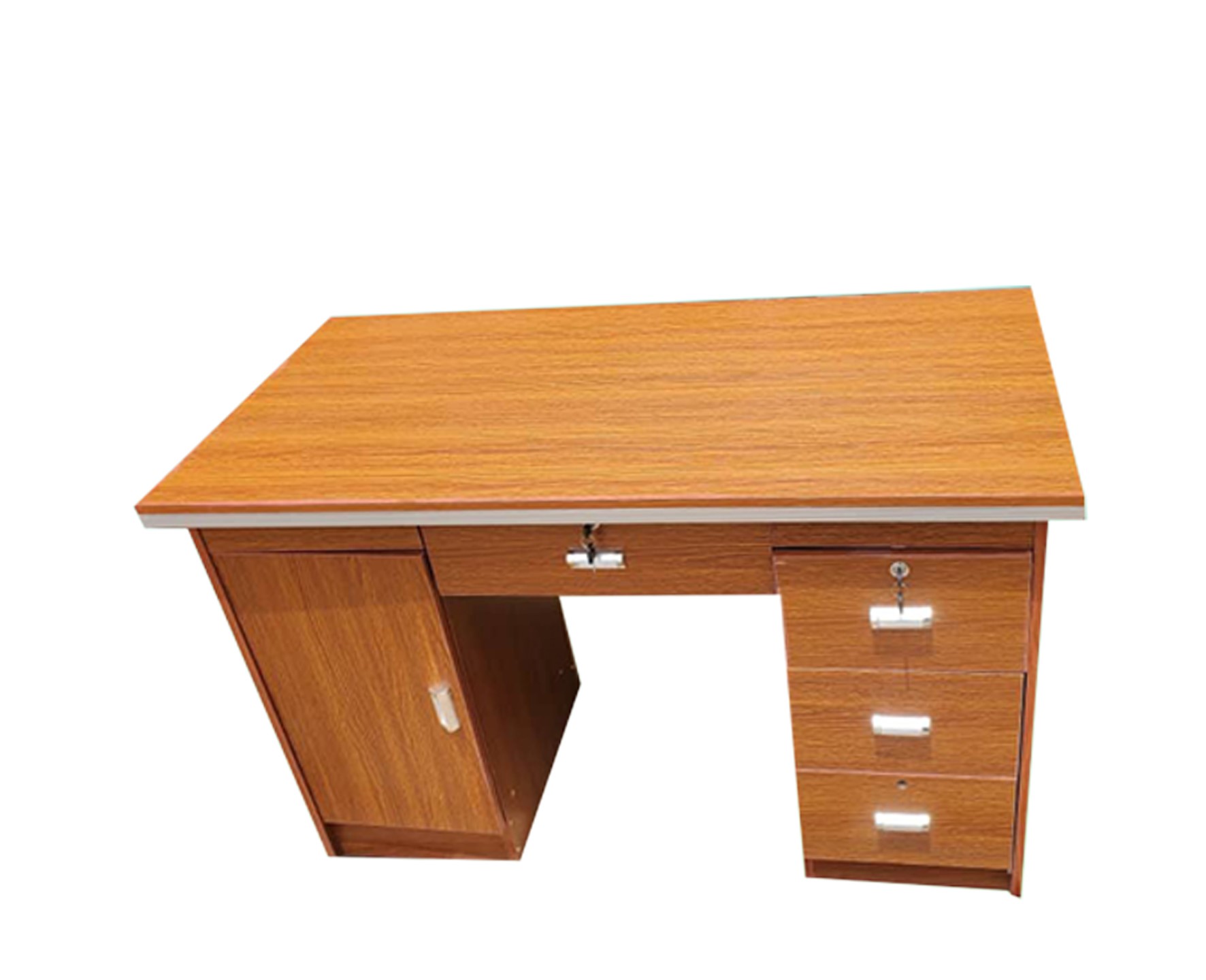 table bureau 1m20 avec tiroirs